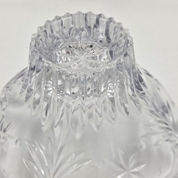 Mikasa Christmas Night Footed Nut or Candy Crystal Bowl - Picture 7 of 10